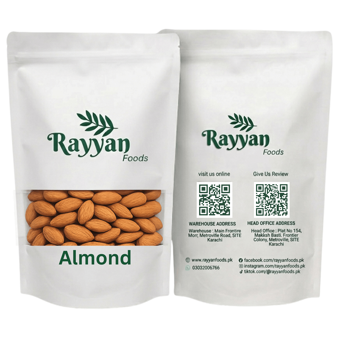 American Almonds (Badam)