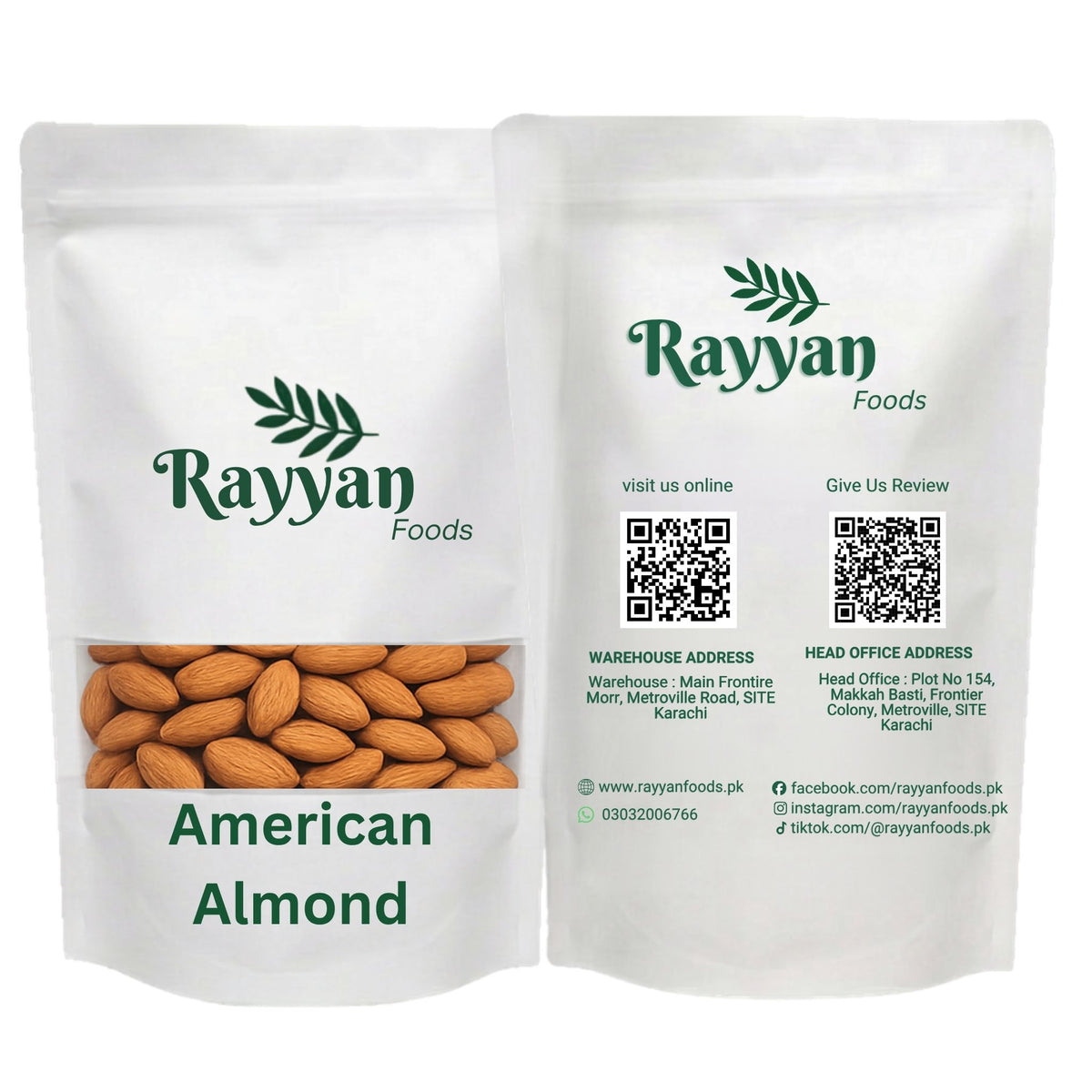 American Almonds (Badam)