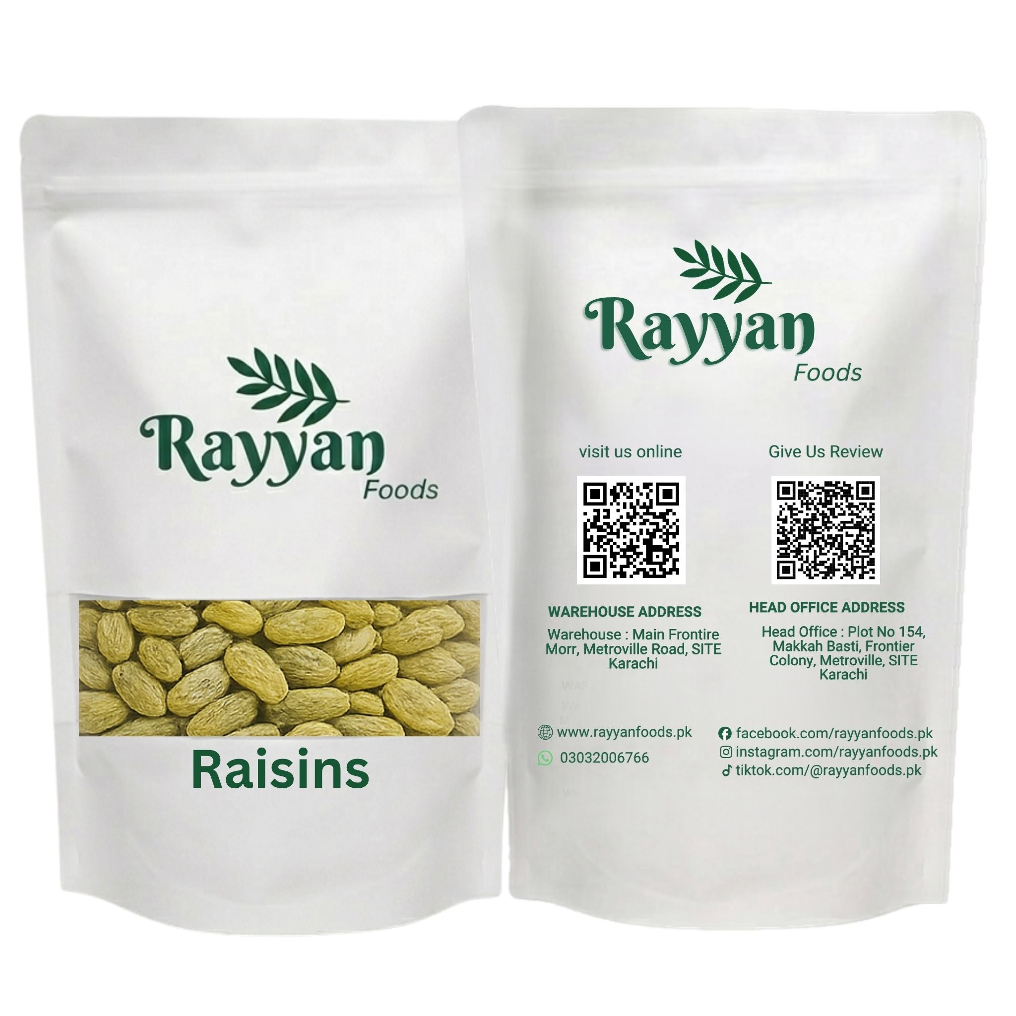 Green Raisins (Kishmish)
